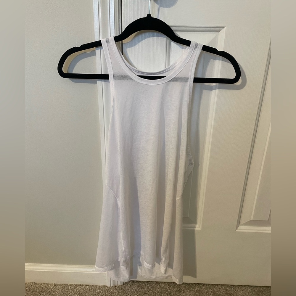Lululemon White Tank Top